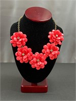 J Crew flowers necklace