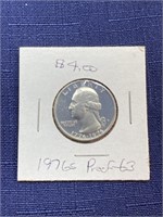 1976 s proof us bicentennial quarter coin