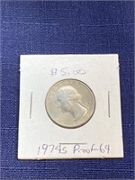1974 s proof us quarter coin