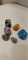 Crystals gemstone nuggets  turquoise