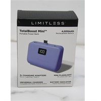 Limitless TotalBoost 4K mAh Universal Power Bank