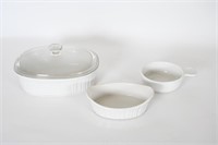 Vintage Corningware "French White" Bakeware