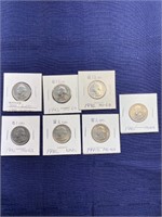 1991 1992 quarter coin Lot uncirculated MS64 MS63
