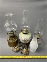 Oil Lamps and Parts