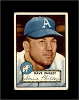 1952 Topps #226 Dave Philley VG to VG-EX+