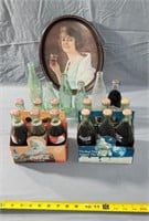 Coca-Cola Collectible Bottles & Tray