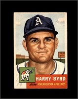 1953 Topps #131 Harry Byrd VG to VG-EX+