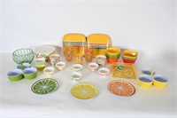 Picnic/Outdoor Bowls, Cups, Snack Sets, Trays
