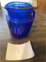 Mayfair Cobalt Blue Pitcher 5 7/8"