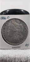 (1) 1886-O Silver One Dollar Coin