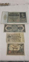 (4) Assorted Foreign Currencies