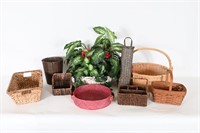 Wicker & Woven Decorative Baskets