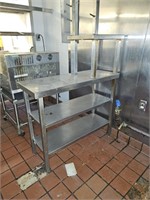 4 Tier Commercial Prep Table/Rack