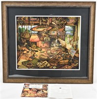 Charles Wysocki Max in the Adirondacks Print