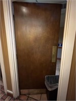 Wood Bathroom Door