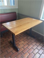 Oak Restaurant Table