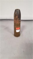 Empty Artillery Shell with Projectile