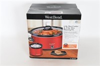NIB West Bend Slow Cooker & Mini Warming Pot