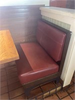 Vintage Restaurant Booth