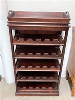 Wine Rack with Removable Tray