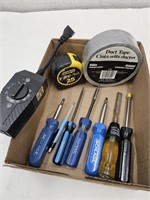 Screwdrivers, Duct Tape & Electric Timer