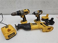 DeWalt Tools With Charger but Batteries No Good