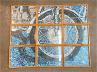 Collage Mosaic Framed Art
