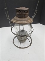 PENNSYLVANIA RAILROAD Lantern w PRR Globe