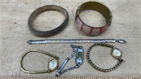 3 Bracelets & 3 Watches (Unknown Working