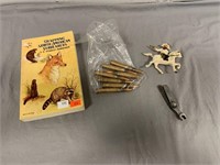 (7) LC 62 Match Cartridges, Trapping Book, and