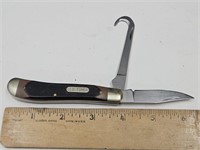 Old Timer Hook Pocket Knife See Size