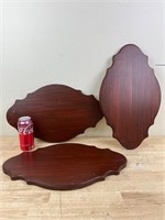 Decorative wood pieces