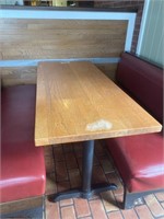 Oak Top Restaurant Table