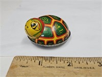 1950's Vintage Toy Tin Turtle Works 2"