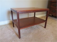 A Mid-Century Modern Two Tier Coffee Table