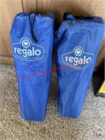 2 Regalo Folding Cots