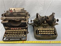 Two Antique Typewriters