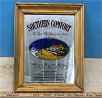 Framed Southern Comfort Mirror (11" X 14")
