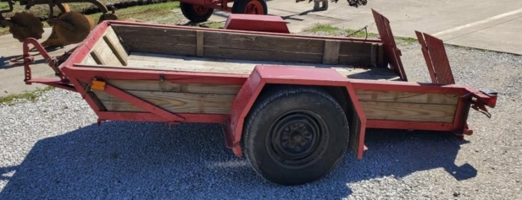 5 1/2' 8 1/2' Yard Trailer