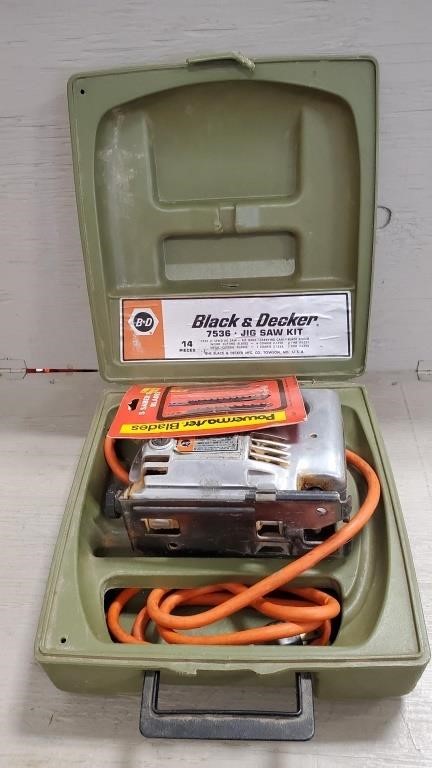 Black & Decker Electric 2-Speed Jig Saw (Powers