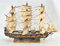 Vintage Fragata Española Año 1780 Model Ship