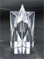Val Saint Lambert Star Sculpture / Paperweight