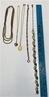 (5) Vintage Costume Necklaces