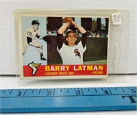 1960 Topps Barry Latman #41 Baseball Card