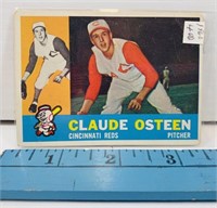 1960 Topps Claude Osteen #206 Baseball Card