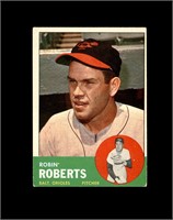 1963 Topps #125 Robin Roberts EX to EX-MT+