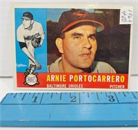 1960 Topps Arnie Portocarrero #254 Baseball Card