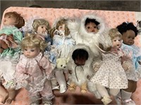 Dolls ( one in 2nd pic is broken)