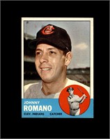 1963 Topps #72 Johnny Romano EX-MT to NRMT+