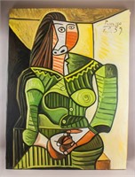 OOC Sgd Picasso 4.5.59. Galerie Mathias Fels Paris